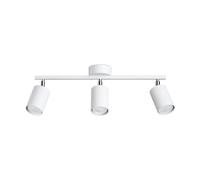 Sollux Lighting Lemmi Steel White 3 Light Classic Ceiling Light