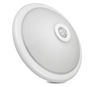 Maclean MCE324 Ceiling Light Motion Twilight Sensor Interior Light PIR Lamp Lighting Max 40W IP20 360 ° E27 (Ceiling lamp)