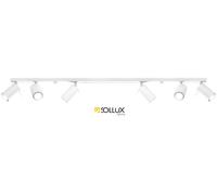 Sollux Plafond Ring 6L White, White