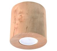 Sollux Plafond Orbis Natural Wood, Brown