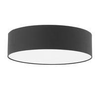 Beliani Scandinavian Ceiling Lamp Rena Black