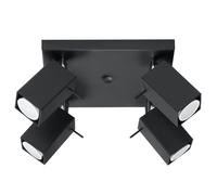 Ceiling lamp steel Merida modern Design GU10