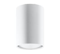 Ceiling lamp steel white 9x9x20 cm modern tube GU10 single spotlight adjustable