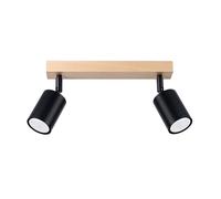 Ceiling lamp VERDO 2 black