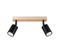 Ceiling lamp VERDO 2 black