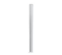 Ceiling lamp White Steel Tube 6x6x60cm Narrow GU10 Spotlight Modern MinimalUrban