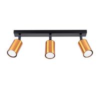 Sollux Lighting Winx Steel Black 3 Lights Modern Ceiling Lamps
