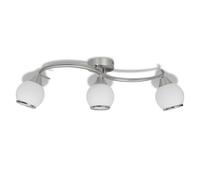 Ceiling Lamp with Ceramic Shades for 3/5 E14 Bulbs White Multi Shapes vidaXL