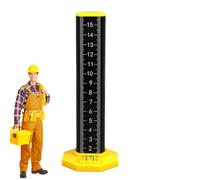 Ceiling Leveling Ruler | Builder Graduated Ruler: Level Positioning Ruler, Horizontal Elevation Ruler, Hand Tool for Father Man