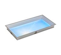 Ceiling Light, 72W Indoor Artificial Skylight with Natural Light Effect, Adjustable Color Temperature, Simulates Daylight Rhythms for Any Room