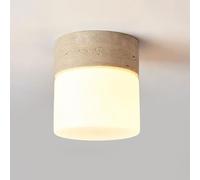 ceiling light bedroom 12cm Small Flush Mount Light, Modern Silver Gray G9 Bulb, 13cm Height, for Hallway, Entryway, and Lighting(Off-White)