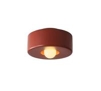ceiling light bedroom Nordic Color Resin Light, Modern Colorful Flush Mount Lamp, E27 Base Fixtures for Cloakroom Kitchen Porch Hallway