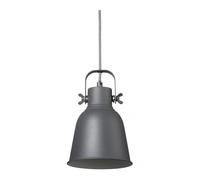 Ceiling Light Black Adrian 16 Metal Industrial Pendant Black/White Cord Nordlux