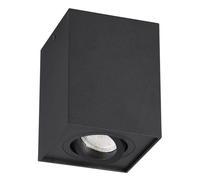 Ceiling Light Black Biscuit Spot Matt Trio 613000132