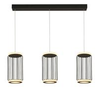 Ceiling Light Black Circolo 3 LED Bar Searchlight 54212-3BK [EEK: G]
