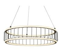 Ceiling Light Black Circolo LED 575mm Searchlight 54214-1BK