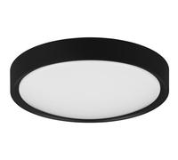 Ceiling Light Black Clarimo LED IP44 Matt 330mm Trio 659011832