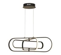 Ceiling Light Black Clip LED CCT Searchlight 61775BK