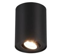 Ceiling Light Black Cookie Spot Matt Trio 612900132