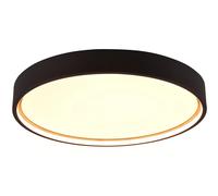 Trio Lighting Doha LED ceiling light, CCT, matt black
