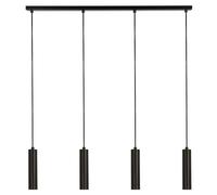 Ceiling Light Black Dulwich 4 Bar Matt Searchlight 35720-4BK