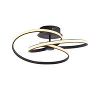 Ceiling Light Black Dune LED Matt Endon 97633