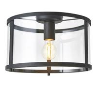 Ceiling Light Black Hopton Matt Endon 101540