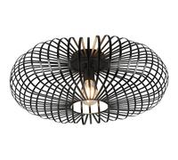 Ceiling Light Black Johann Matt 500mm Trio 606905032