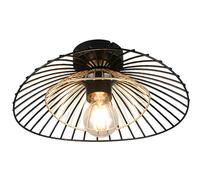 Ceiling Light Black Lauris Matt & Gold Trio R66791032