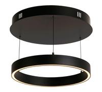 Searchlight Lighting Searchlight Layla Gesture Medium LED Ceiling Pendant Light In Black Finish