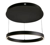 Ceiling Light Black Layla LED Matt CCT 640mm Searchlight 30411BK [EEK: G]