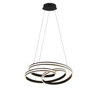 Ceiling Light Black Nuria LED Pendant Matt Trio 326210132