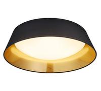 Ceiling Light Black Ponts LED And Gold Trio R62871879