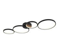 Trio 622610432 Rondo LED Light, 4 rings, matt black