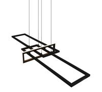 Ceiling Light Black Salinas LED Matt Trio 320310332