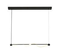 Searchlight 57211BK Serpent LED Bar Light, matt black