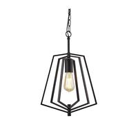 Ceiling Light Black Slinky Matt Searchlight 7971BK