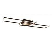 Ceiling Light Black Twister LED Matt 2700-6000K Remote Trio R67183132