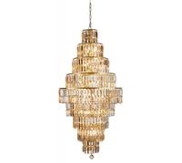 Ceiling Light Brass Empire 13 Satin Searchlight 1500SB