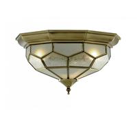 Ceiling Light Brass Pisa II 2 Antique 285mm Searchlight 1243-12