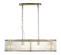 Ceiling Light Brass Ridgeton 4 Antique Endon 110945