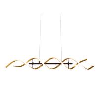 Ceiling Light Brass Sequence LED Bar Matt Brushed Aluminium CCT Trio 341810208