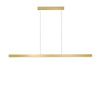 Ceiling Light, Ceiling Light 39.4" Gold Long Strip Pendant Light Metal Linear Hanging Lamp with Acrylic Shade Modern 40W LED Suspension Lamps Minimalist Kitchen Island Decorative Lighting Chandeliers(
