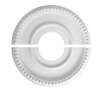 Ceiling Light Cover Plate | Ceiling Fan Cover Plate | PU Round Panel Outer Diameter 12.4in Inner 3.9in for Residential Home Renovation School Facilities Attic Access