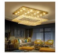 Ceiling Light Fixture - LED Rectangular Lamp for Dining Room, Contemporary Design, Elegant Illumination for Living and Dining Areas