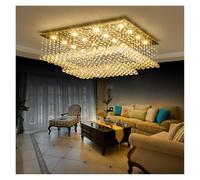 Ceiling Light Fixture - LED Rectangular Lamp for Dining Room, Contemporary Design, Elegant Illumination for Living and Dining Areas