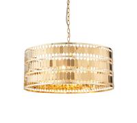 Ceiling Light Gold Eldora 5 Pendant Endon 90299