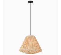 Ceiling light, Grass Rattan Pendant Light with Fixtures Handmade Bamboo Wicker Ceiling Light Hanging Lamp Shade Ceiling Lighting Weave E26/27 for Kitchen Island, Dining Room, Living Room,