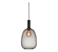 Ceiling Light Grey Alton 23 Single Pendant Modern Clear Smoked Black Nordlux