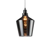 Ceiling Light Grey Calais Smoked Glass Trio 304800142